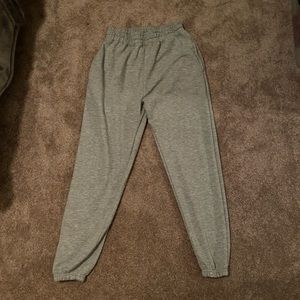 Gray joggers